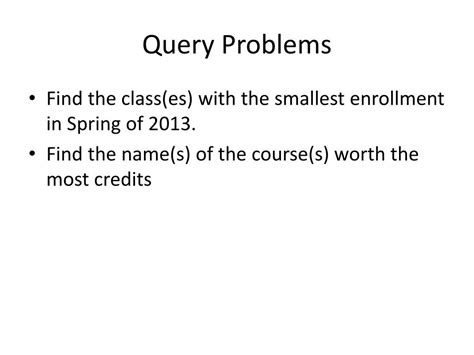 Image result for Problem or Query