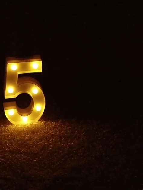 Image result for Battery Powered LED Numbers Display