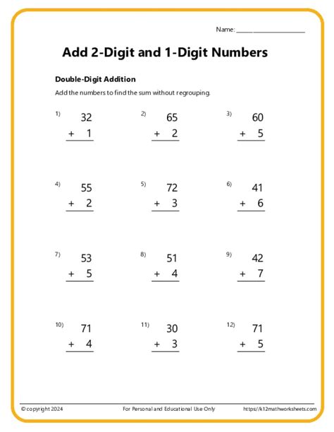 Image result for 3rd Grade Adding Worksheets