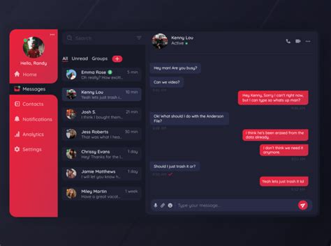Image result for Chat Conversation Highlight UI
