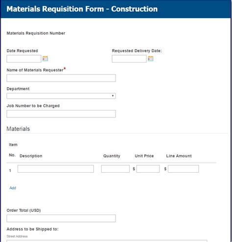 Image result for Material Request Form