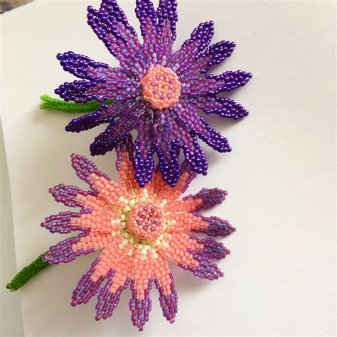 Toradh íomhá ar Simple Beaded Flowers