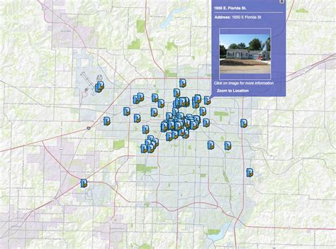 Toradh íomhá ar Springfield Lake Land Map MO