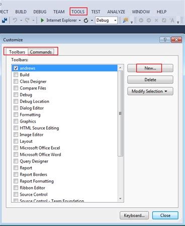 Image result for Image of Menu Editor in Visual Studio