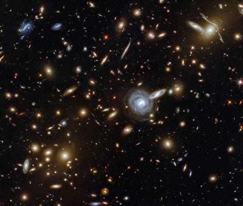 Toradh íomhá ar Cluster of Galaxies