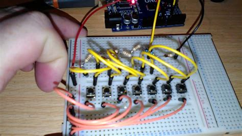 Multiple Input Arduino に対する画像結果