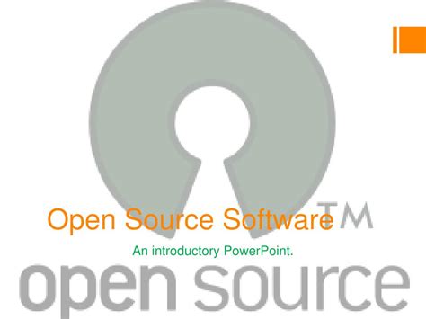 Image result for Open Source Software PowerPoint