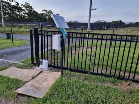 Image result for Solar Powered Remote Control Gate