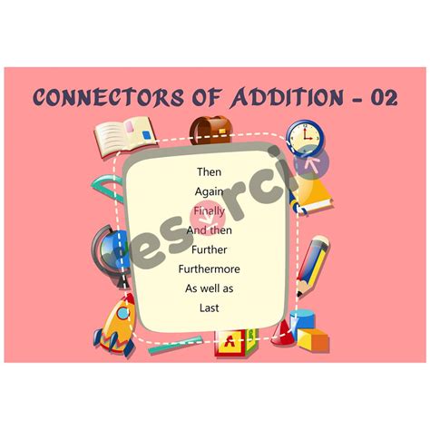 Connecteurs Introduction Enumeration Addition に対する画像結果
