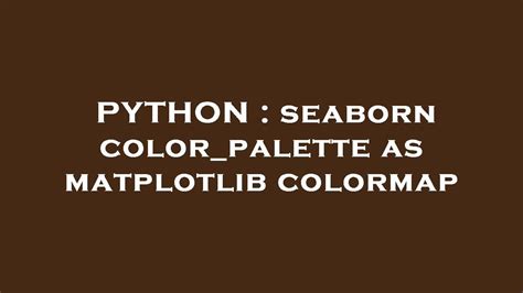 Image result for Python Seaborn Color Palette