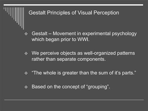 Image result for 5 Principles of Visual Perception