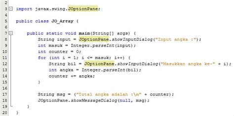 Image result for JOptionPane User Input into Array