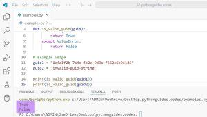 Image result for Python On Computer GUID