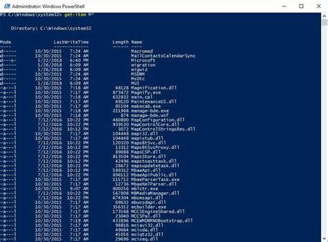 Image result for Commande Windows PowerShell