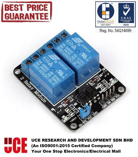 Image result for 4 Channel Relay Module with Optocoupler Pinout