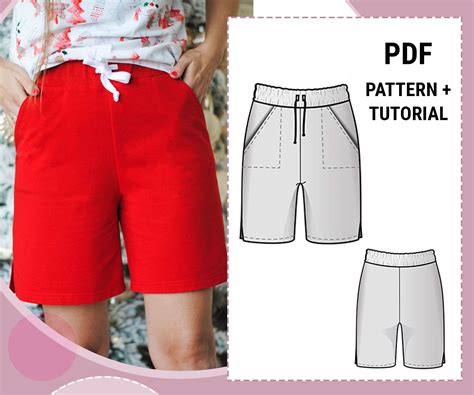 Image result for Shorts Sewing Pattern