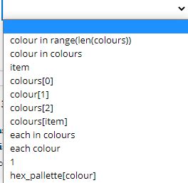 Kleurnummers Python に対する画像結果