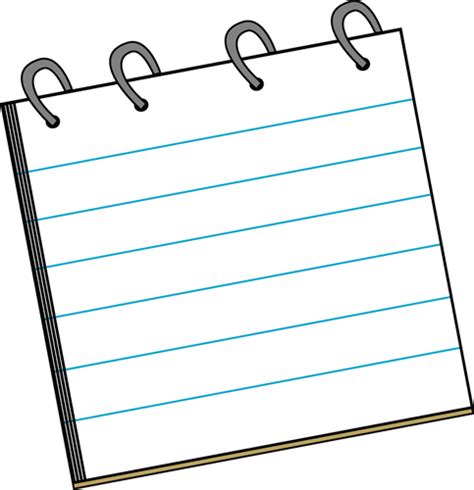 Image result for Notepad Clip Art