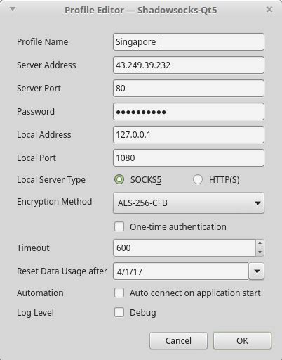 Image result for Linux Shadowsocks GUI