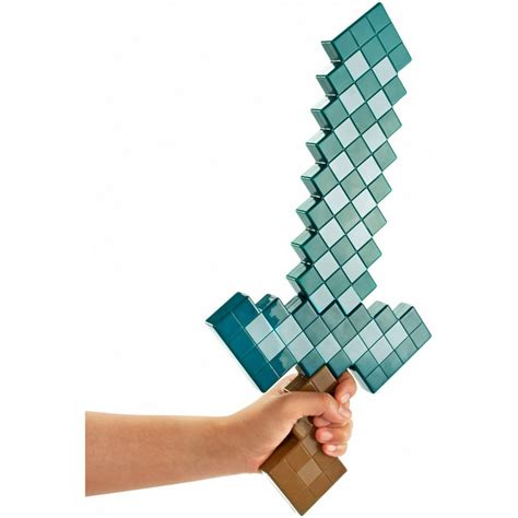 Toradh íomhá ar Minecraft Diamond Sword 3D