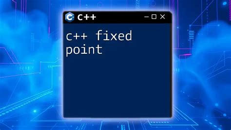 Image result for Example of Fixed CPP