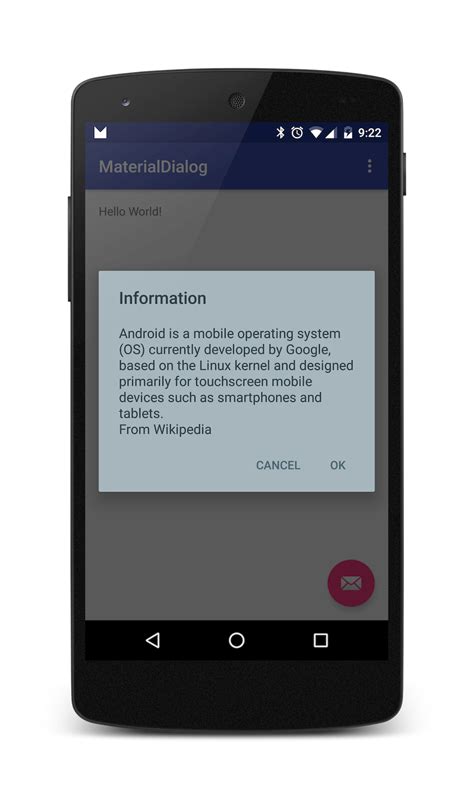 Material Dialog Android に対する画像結果