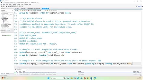 Image result for SQL Restuant Data Base