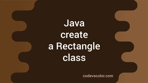 Image result for How to Import Rectangle Class in Java
