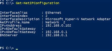 Image result for IP Config in PowerShell
