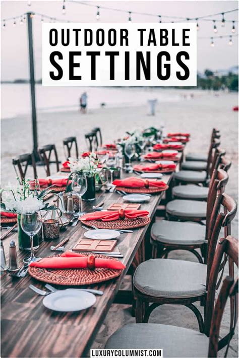 Outdoor Table Setting に対する画像結果