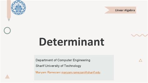 Toradh íomhá ar Linear Algebra Lectures