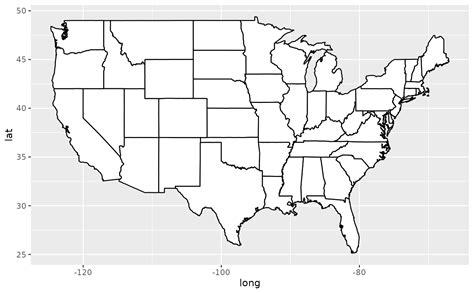 Image result for Ggplot2 Us Map