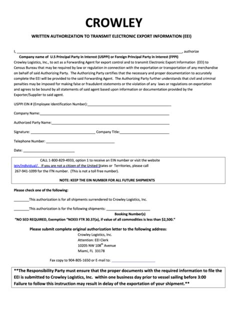 Image result for EEI Form