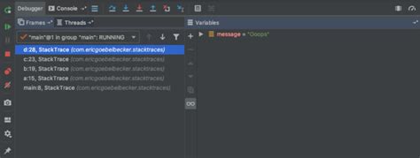 Image result for Java Stack Trace Beautify
