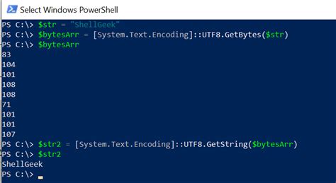 Image result for To String PowerShell Converter
