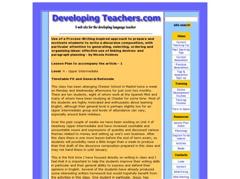 Image result for A Process Writing Lesson Plan