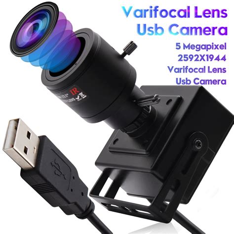 ELP 5MP CMOS OV5640 Mini Case USB camera CCTV Android Linux UVC HD USB ...