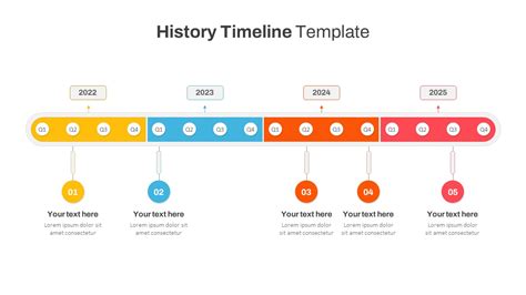 Activity Timeline Template PowerPoint & Google Slides - SlideKit