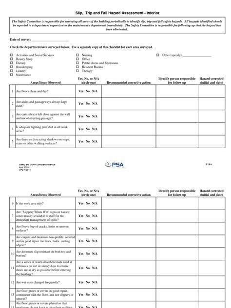 Toradh íomhá ar Slip and Fall Intake Form