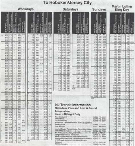 NJ Transit 1634 Bus Schedule に対する画像結果