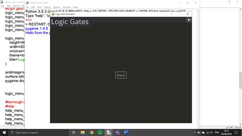Pygame Menu Screen Image に対する画像結果