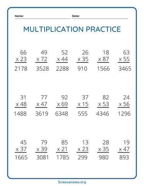 Afbeeldingsresultaten voor Hard Multiplication 100 Problems