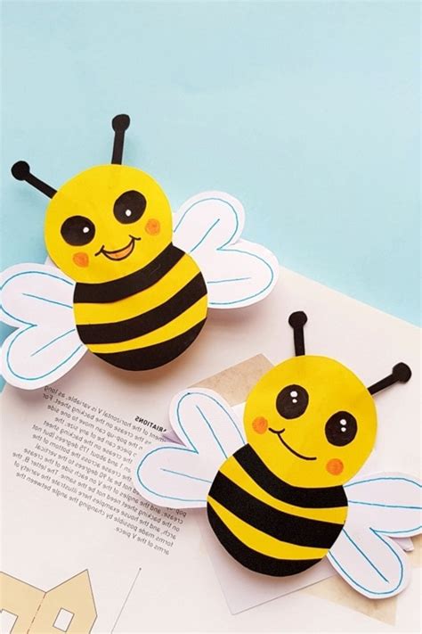 How to Create a Bumble Bee Craft に対する画像結果