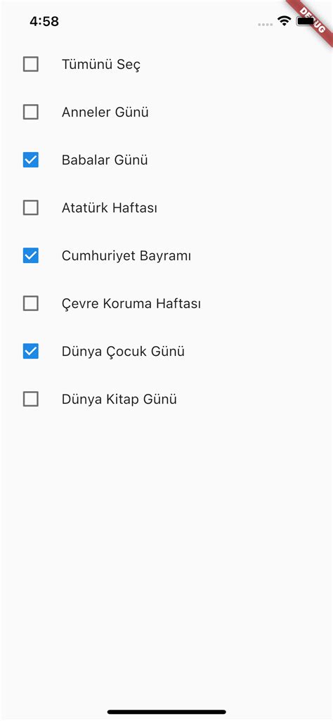 Afbeeldingsresultaten voor CheckBoxList Tile Flutter