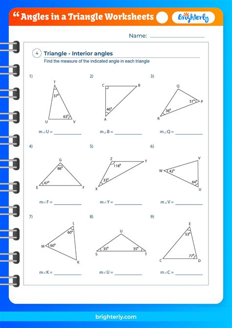 Angles Worksheet Free PDF に対する画像結果