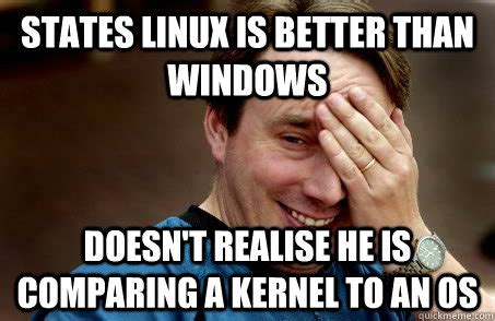 Image result for Linux Windows Meme