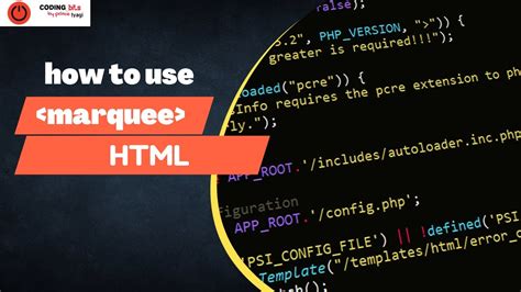 Image result for HTML Marquee Code