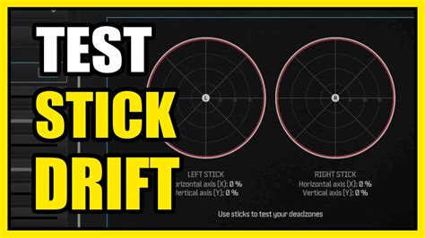 Toradh íomhá ar PS5 Controller Stick Drift