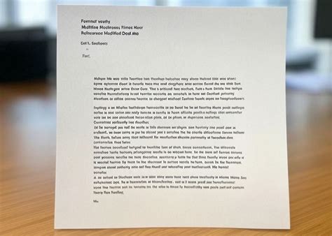 Toradh íomhá ar Full Block Letter Format