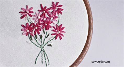 Simple Embroidery Flower Designs に対する画像結果
